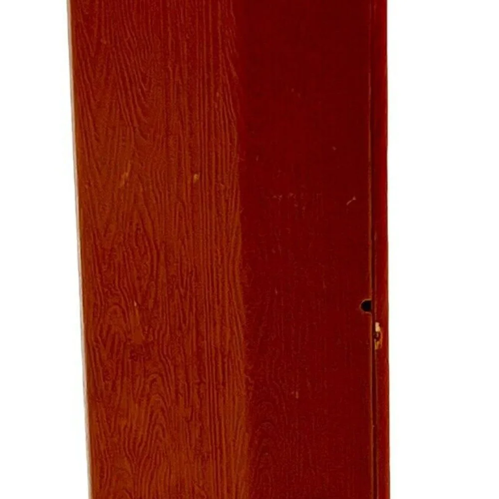 Fisher Price Loving Family Dollhouse Brown Corner Bookcase Book Shelf Curio 0725